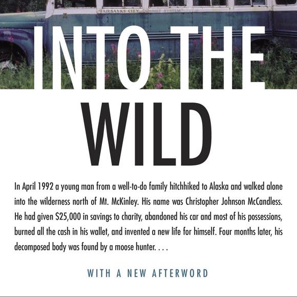 Into The Wild by Jon Krakauer (paperback)